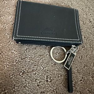 Authentic Coach Keychain Wallet